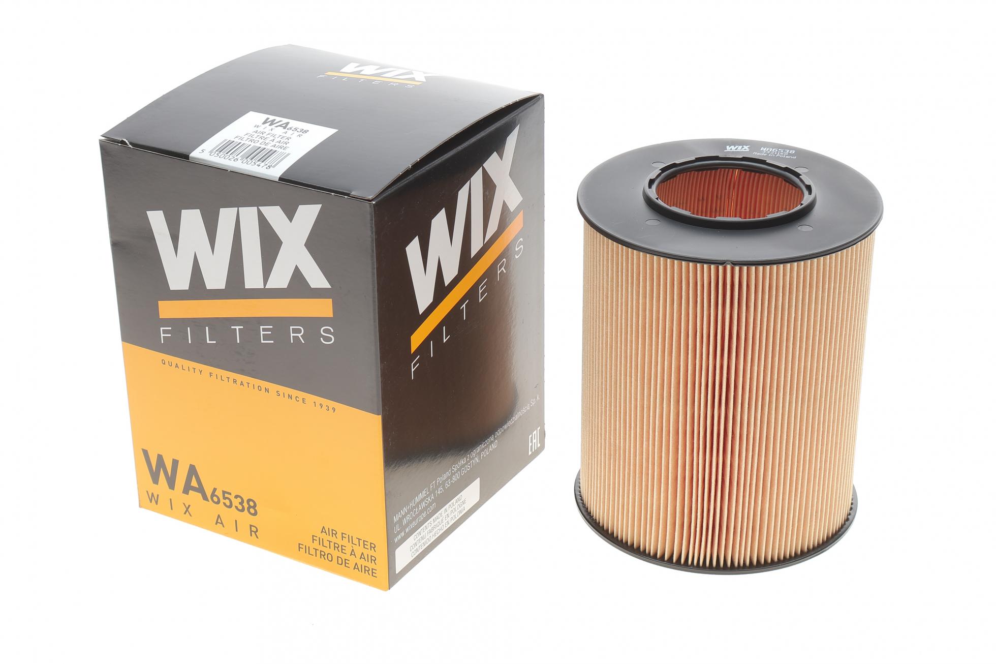 WA6538 WIX FILTERS